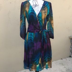 Wrap around dress
